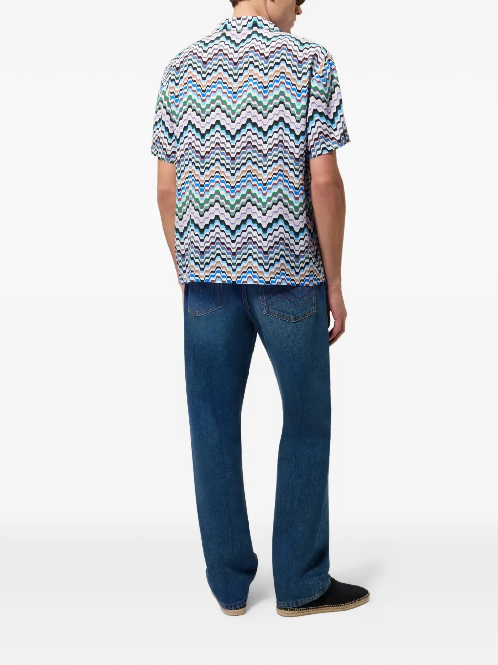 Missoni Zigzag overhemd Wit