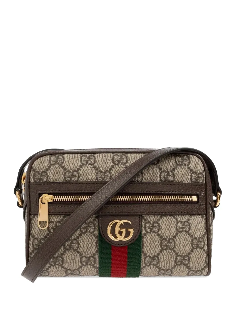 Gucci Pre-Owned mini Ophidia Web-stripe shoulder bag - Toni neutri