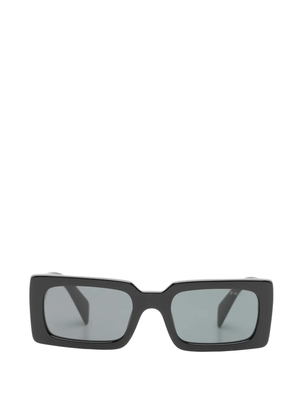 Prada Pre-Owned rectangle-frame sunglasses - Nero