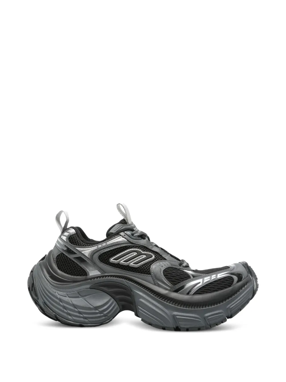Balenciaga Pre-Owned 6XL panelled sneakers - Schwarz