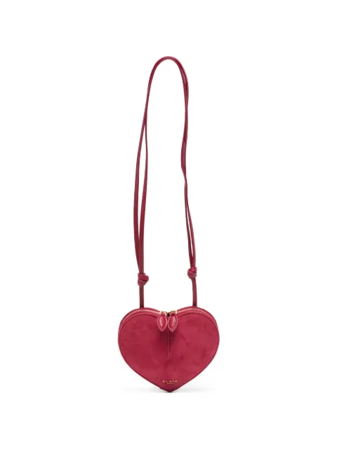Alaïa Pre-Owned heart-shape cross body bag
