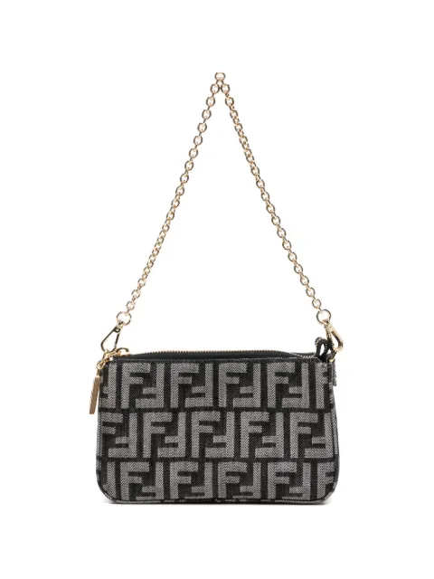 Fendi Pre-Owned Baguette FF-pattern mini shoulder bag