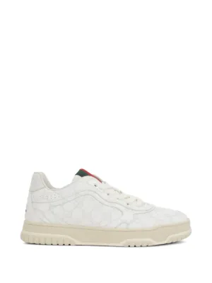 Gucci Pre-Owned Gucci ラン GG ラインストーン スニーカー | ブラック