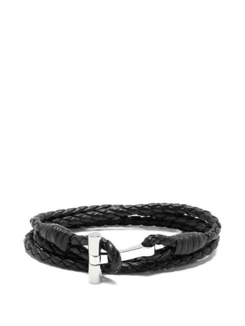 Tom Ford Pre-Owned braided T-bar bracelet