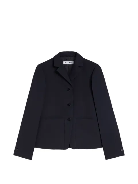 Jil Sander gabardine wool blazer 