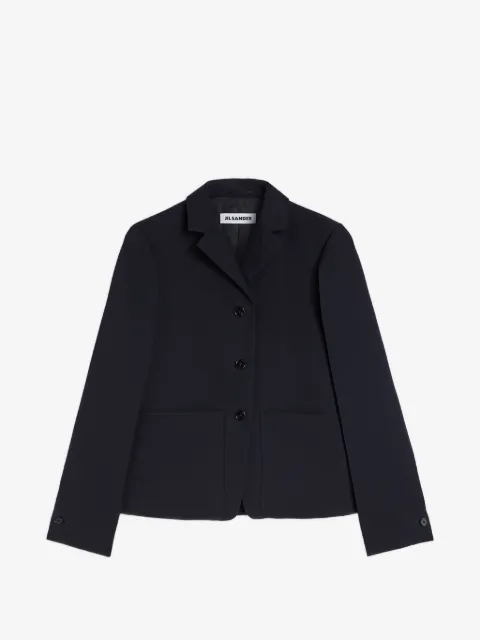 Jil Sander gabardine wool blazer 
