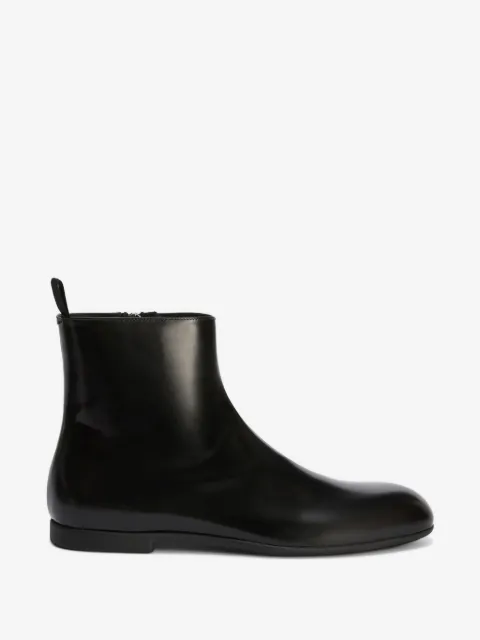 Jil Sander leather ankle boots