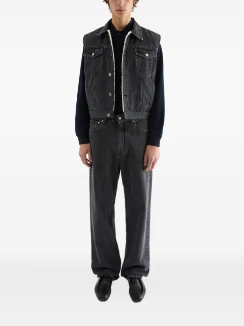 Jil Sander lightweight denim vest