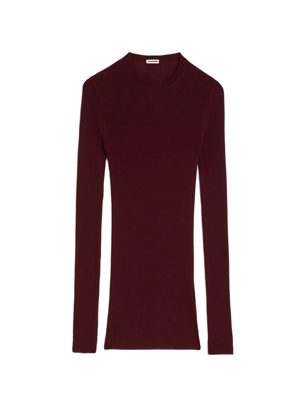 Jil Sander Maglione a coste in lana - Viola