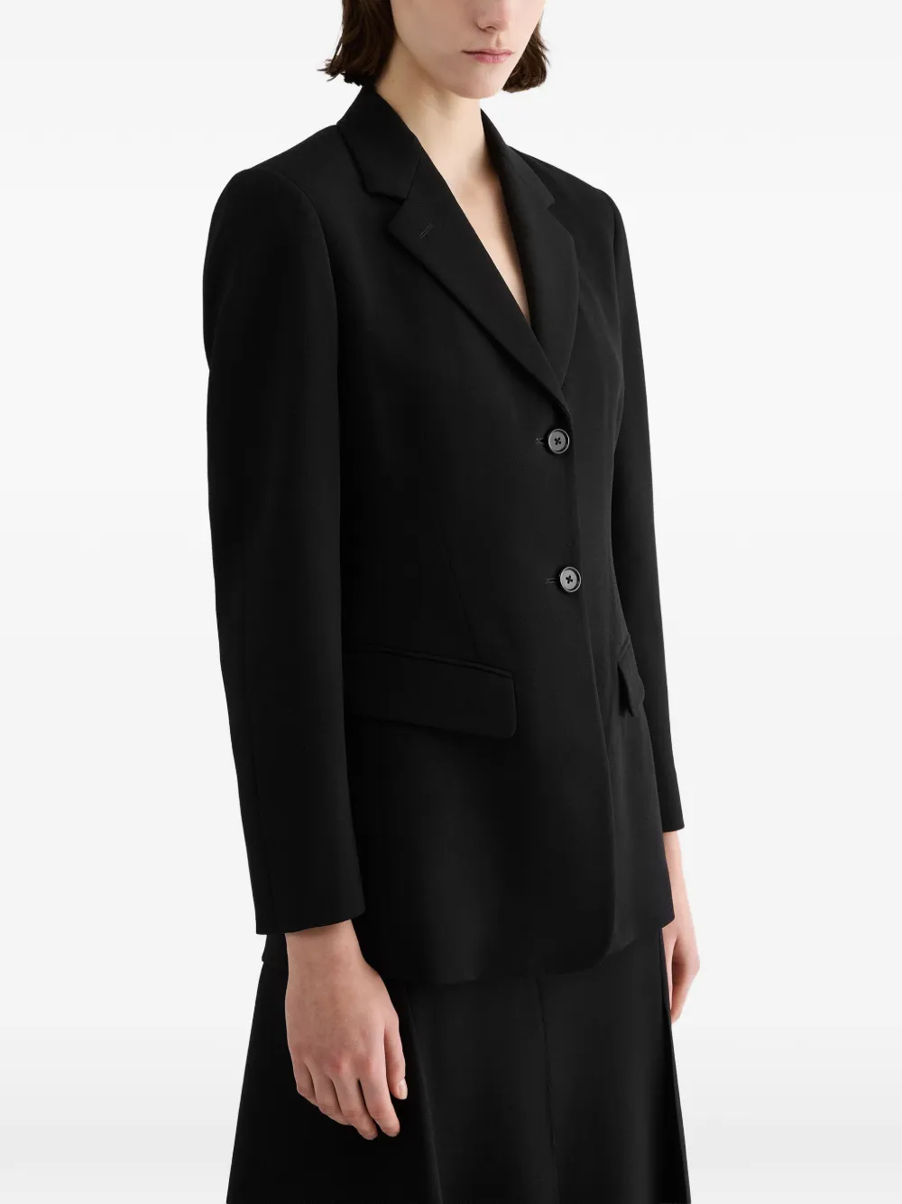 Jil Sander Blazer met lange mouwen Zwart