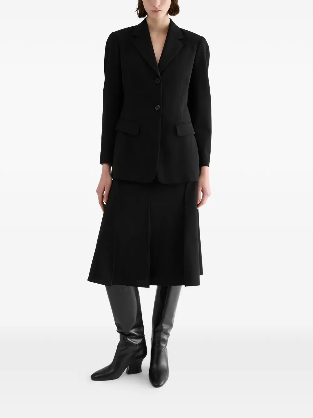Jil Sander Blazer met lange mouwen Zwart