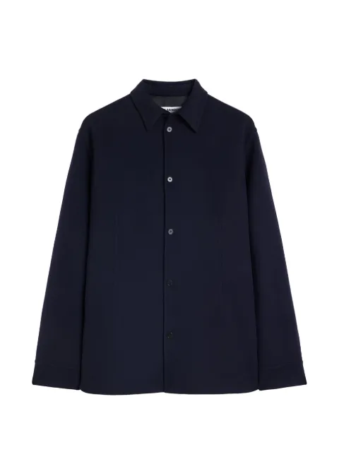 Jil Sander wool overshirt
