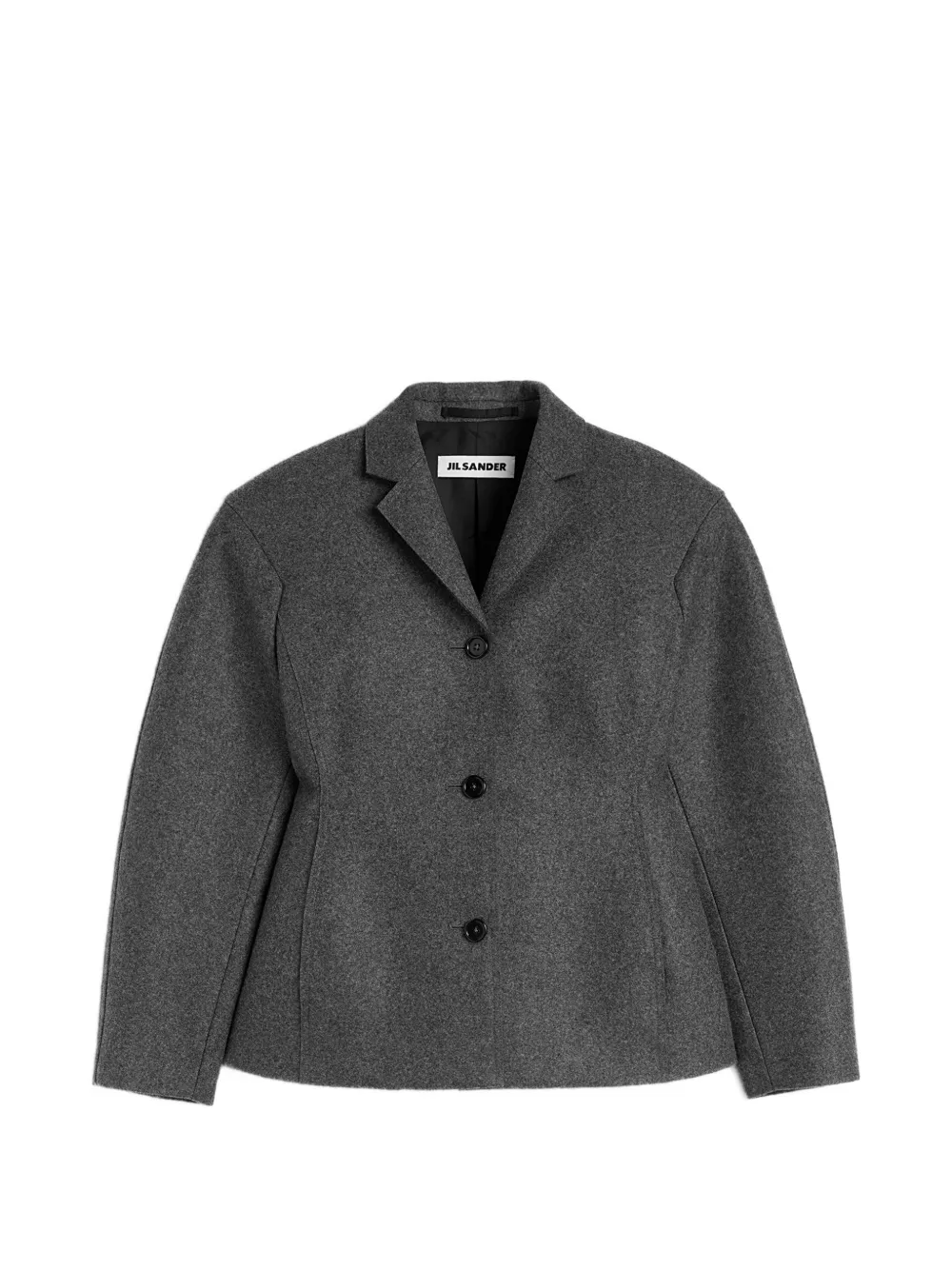 Jil Sander Blazer scolpito - Grigio