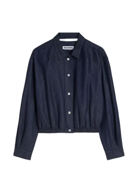 Jil Sander cotton chambray blouson