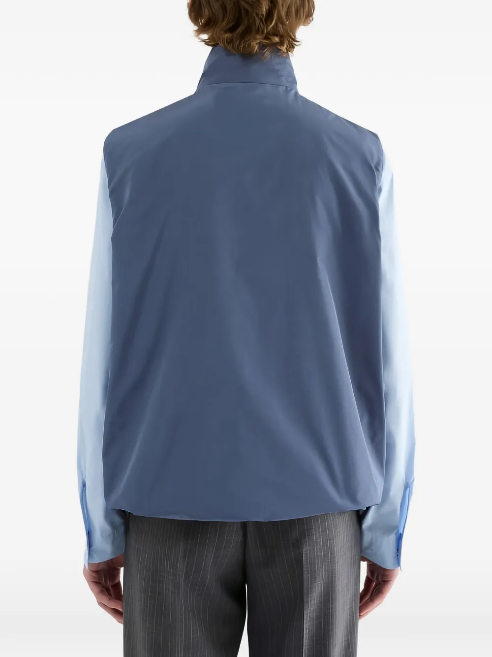 Jil Sander Taffeta bodywarmer Blauw