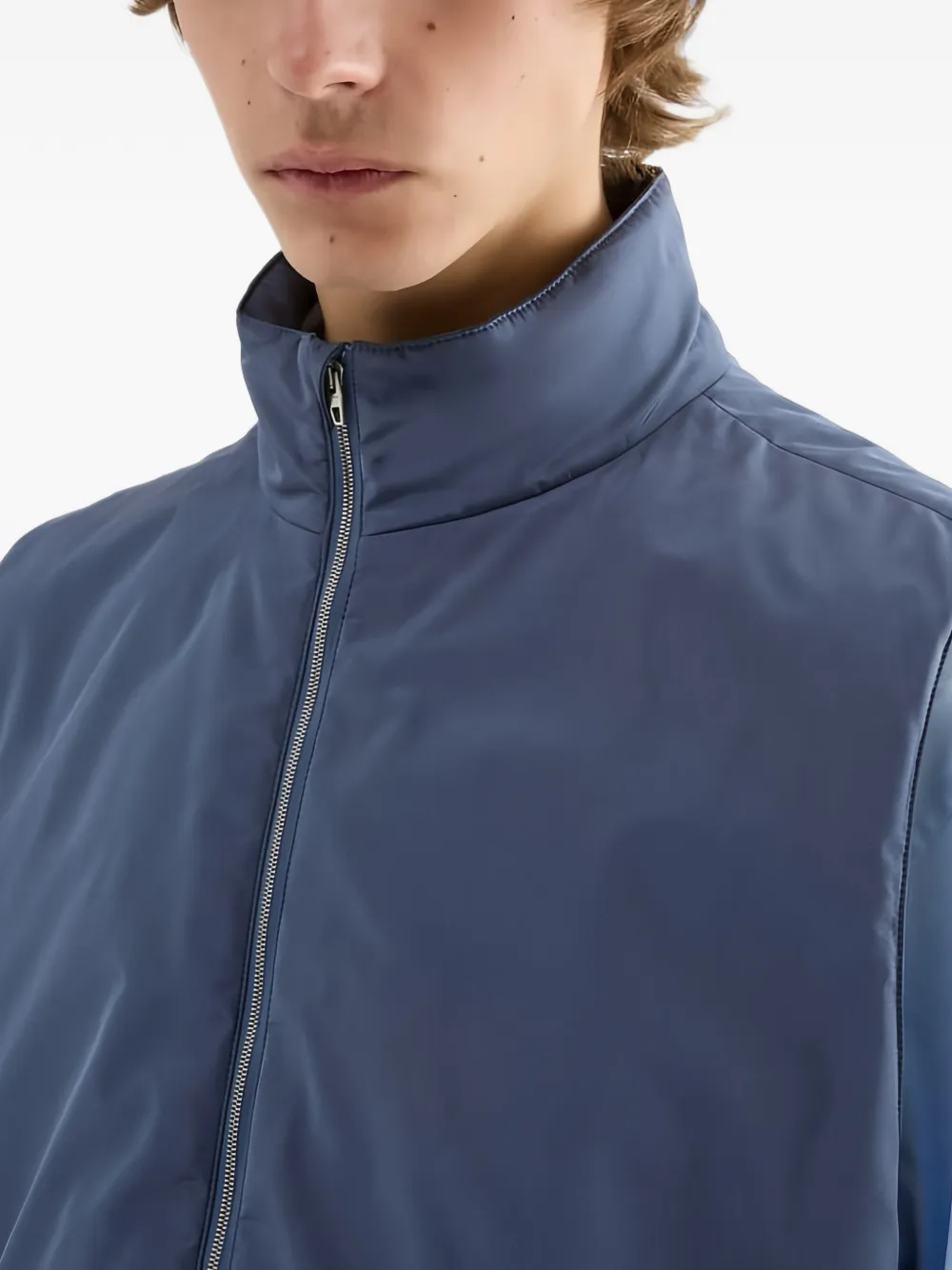 Jil Sander Taffeta bodywarmer Blauw