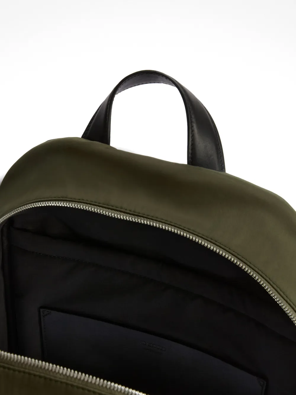 Jil Sander Rugzak met logopatch Groen