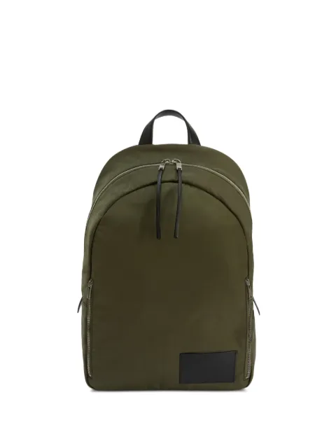 Jil Sander logo-patch zipped backpack