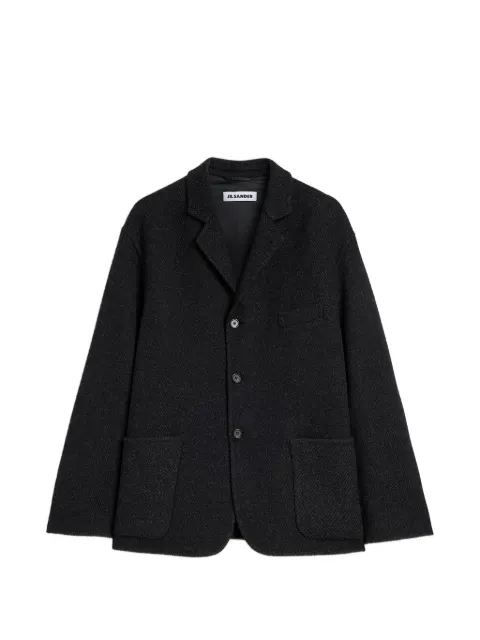 Jil Sander chevron-pattern jacket