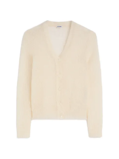 Jil Sander cárdigan tejido de encaje