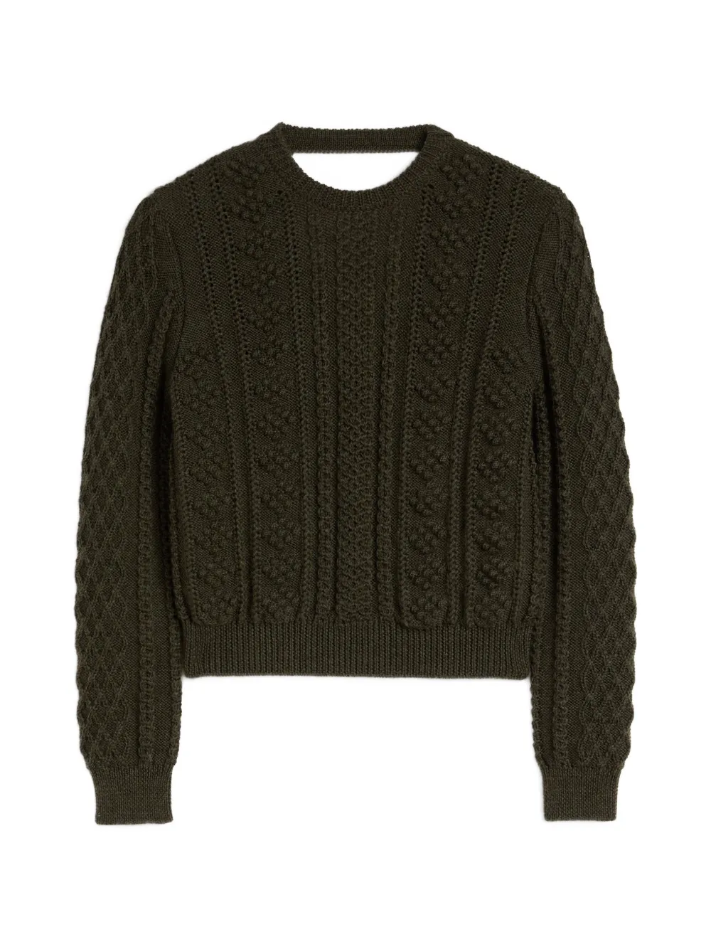 Jil Sander long-sleeves sweater - Grün