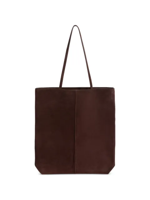 Jil Sander Linea piped suede tote bag