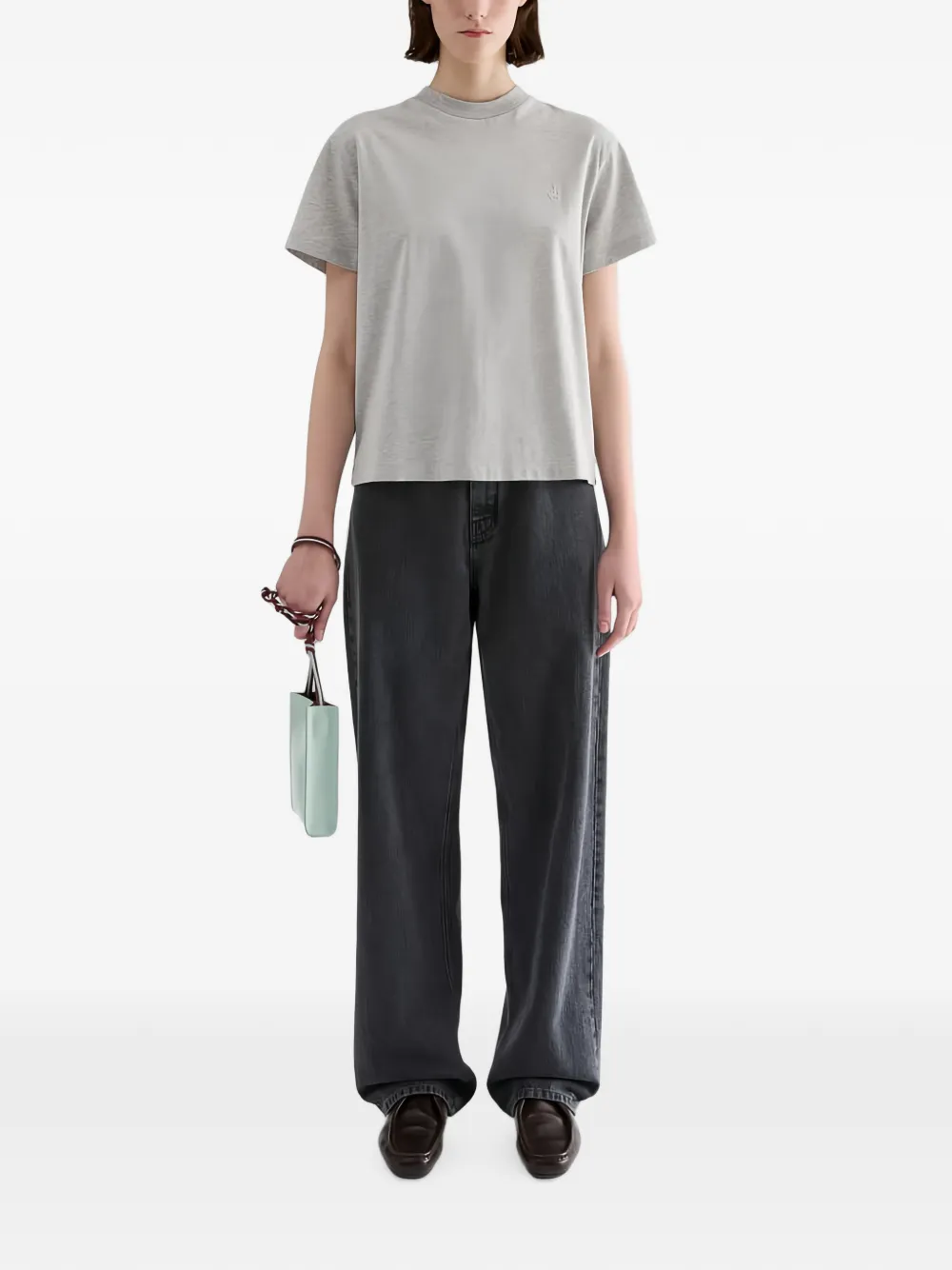Jil Sander Drie T-shirts met korte mouwen Groen