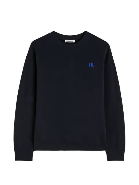 Jil Sander cotton terry crew-neck sweatshirt