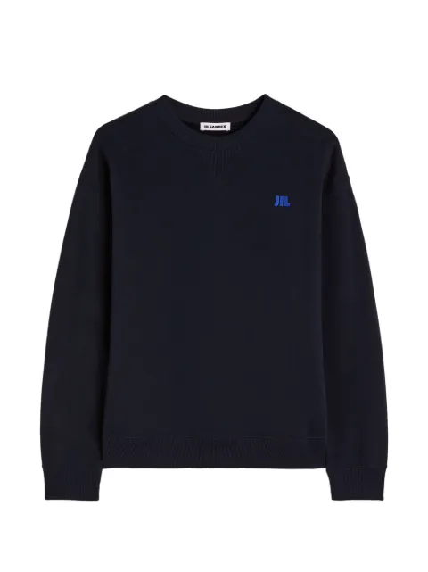 Jil Sander cotton terry crew-neck sweatshirt