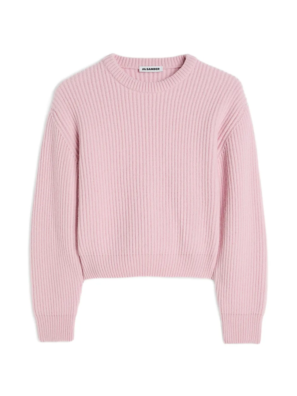 Jil Sander ribbed-knit sweatshirt - Rosa