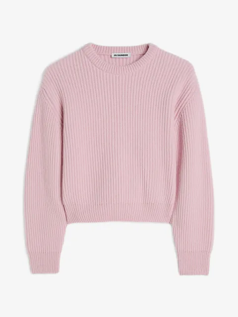 Jil Sander ribbed-knit sweatshirt