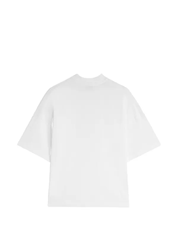 Jil Sander モックネック Tシャツ | ホワイト | FARFETCH JP
