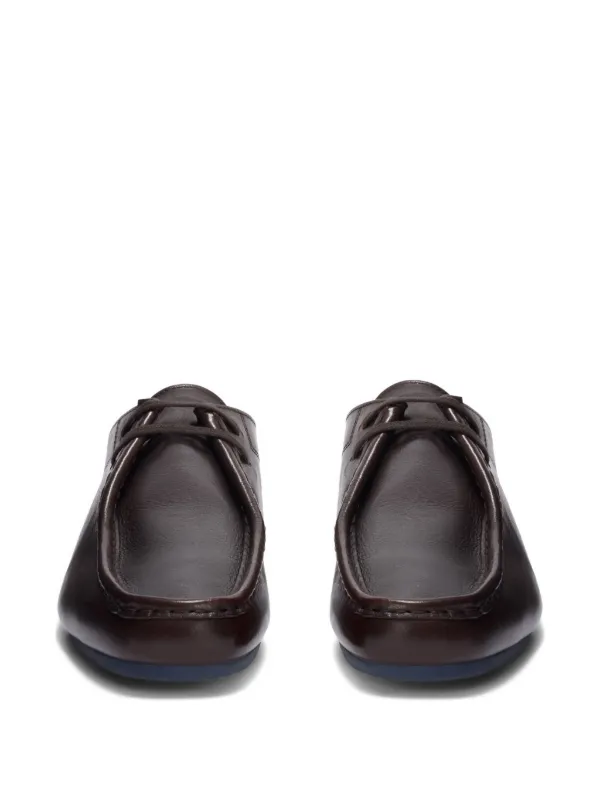 Jil Sander Hood lace-up Shoes | Brown | FARFETCH