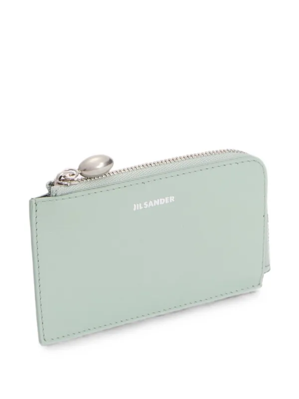 Jil Sander Goji Coin Purse Small | Green | FARFETCH