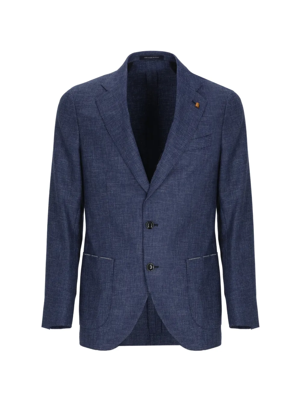 LATORRE houndstooth wool blazer - Blu