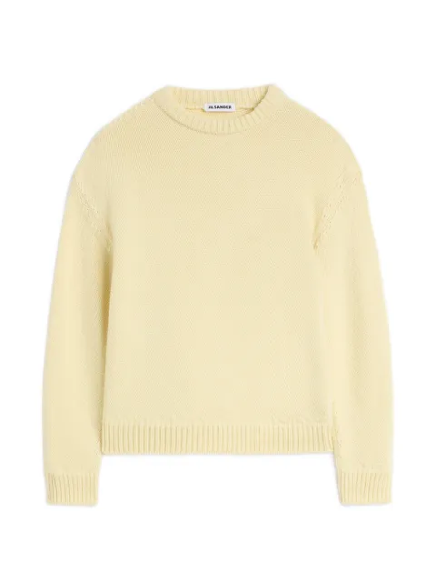 Jil Sander cashmere blend crew-neck sweater