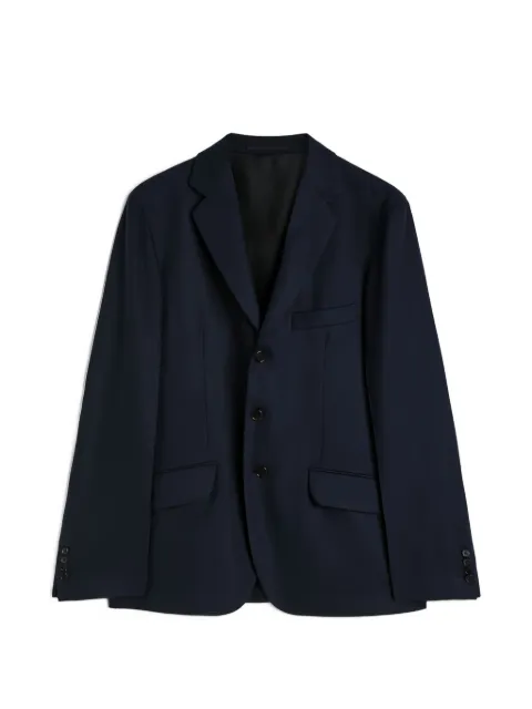 Jil Sander wool flannel tailored jacket