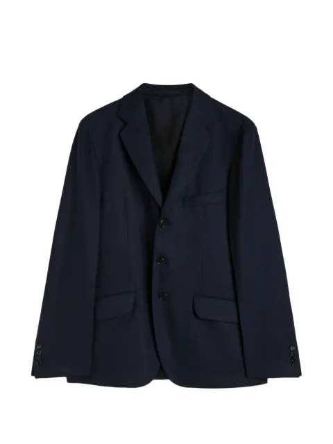 Jil Sander wool flannel tailored jacket
