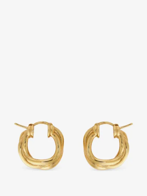 Jil Sander boucles d'oreilles Tangle à design noué
