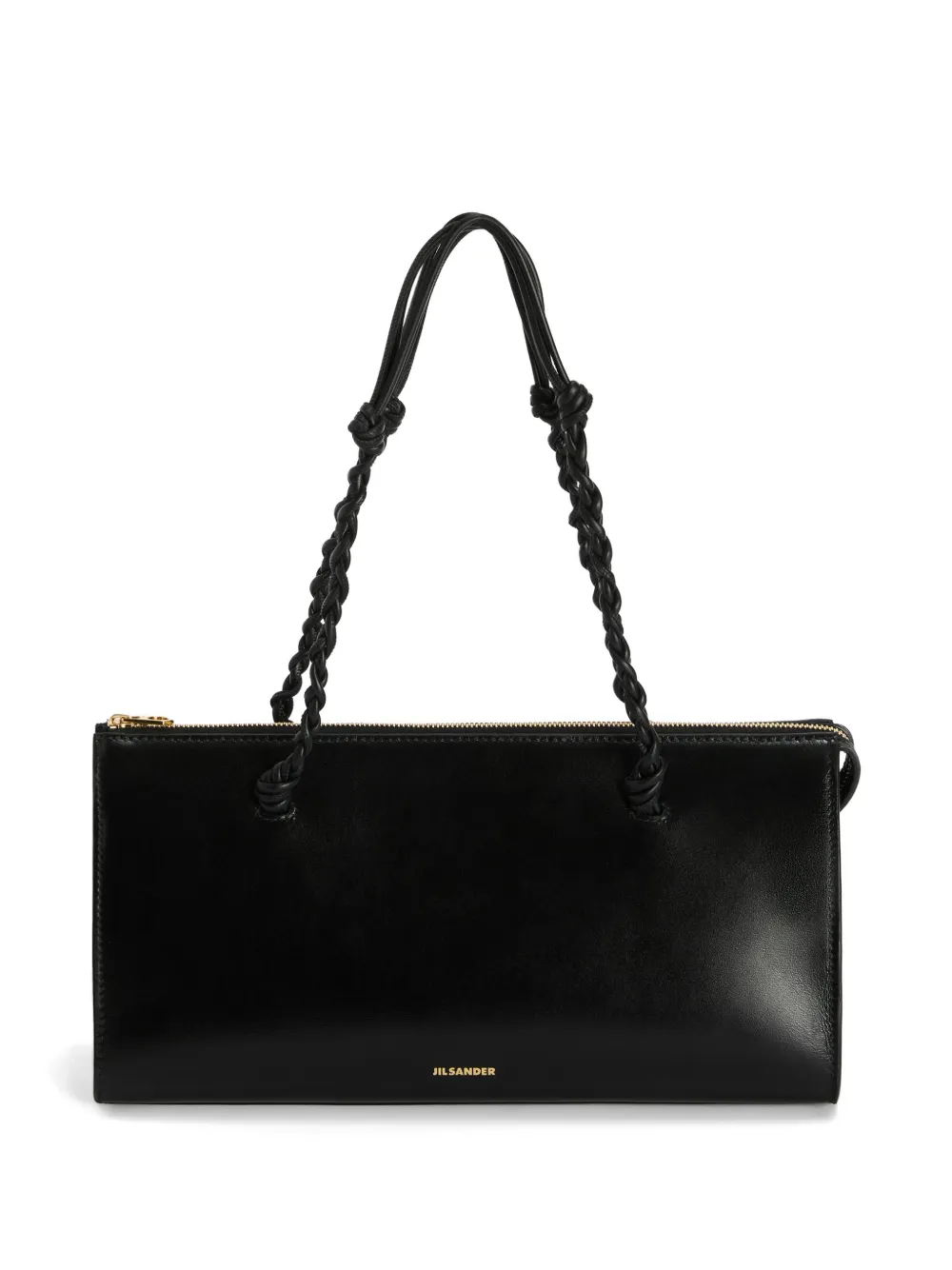 Jil Sander Tangle Tent hand-knotted shoulder bag - Nero