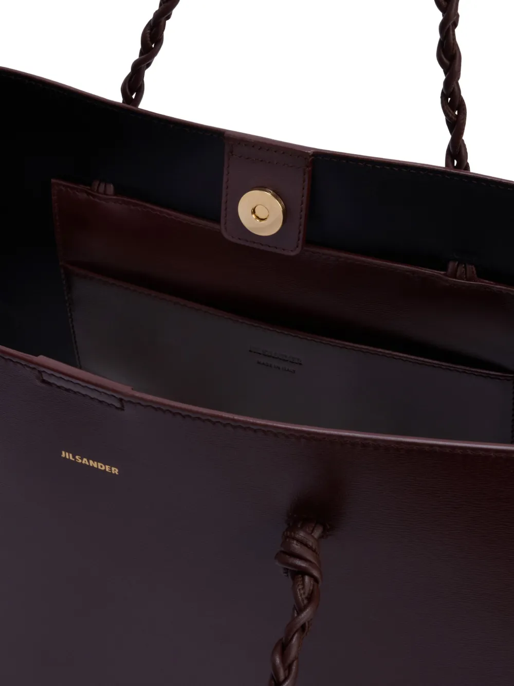 Jil Sander Tangle shopper Bruin