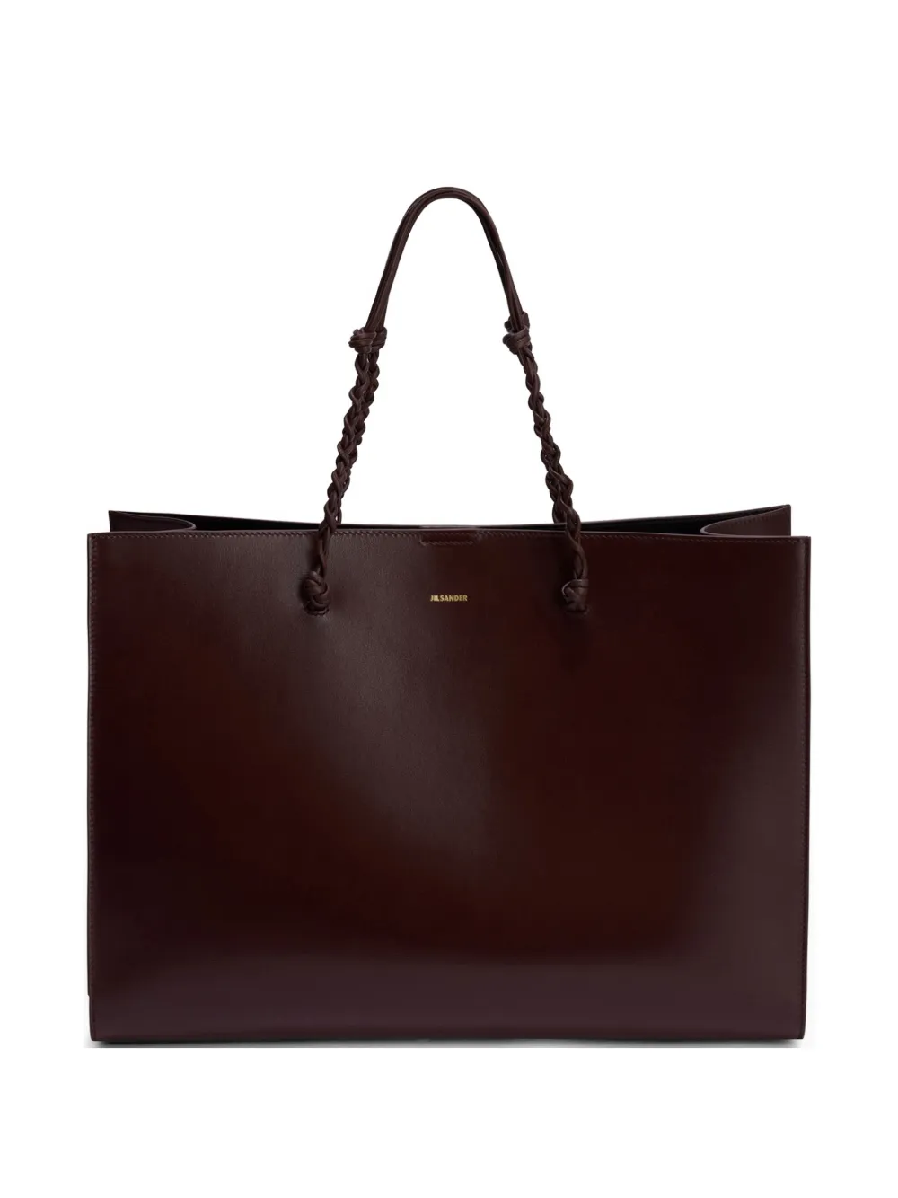 Jil Sander Tangle tote bag - Marrone