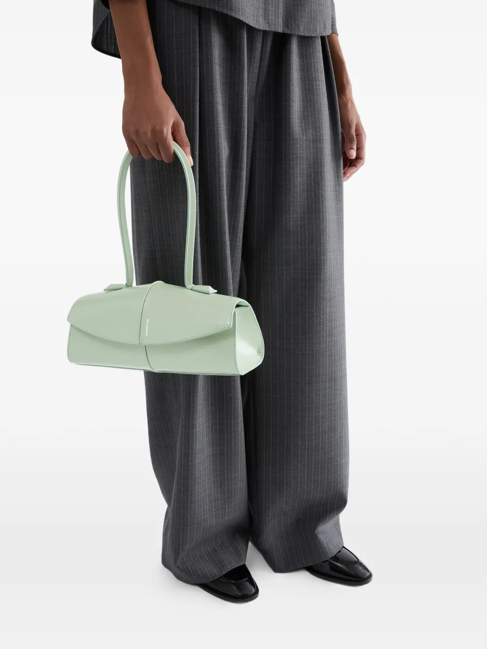Jil Sander Linea schoudertas Blauw
