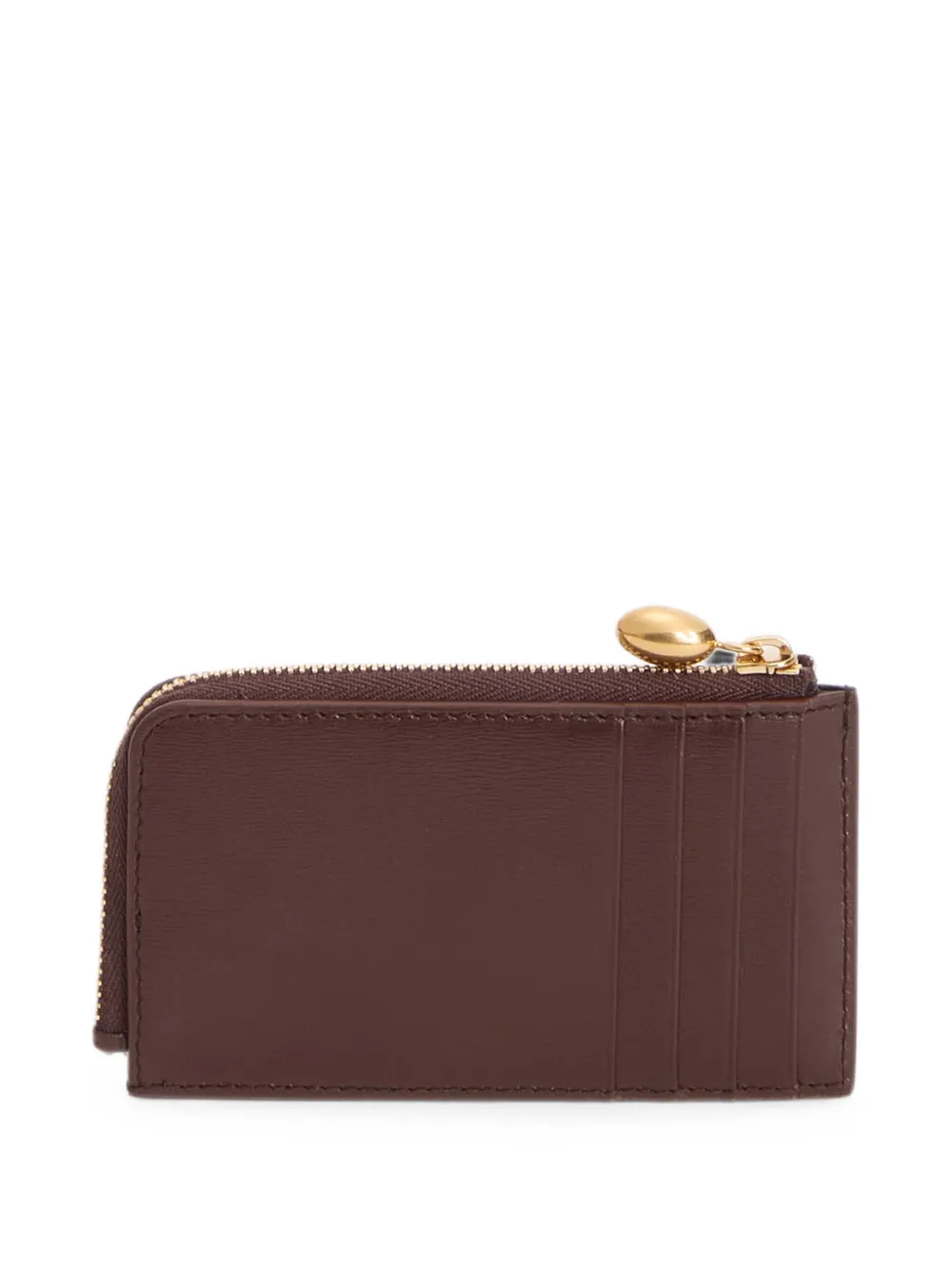 Jil Sander Goji kleine portemonnee Bruin