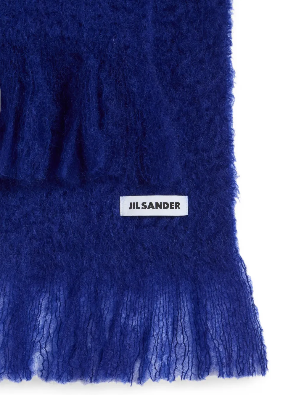 Jil Sander Sjaal van wolblend Blauw
