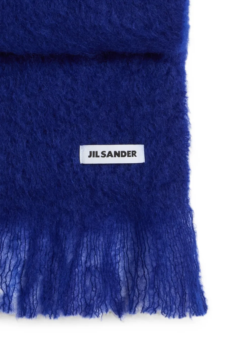 Jil Sander Sjaal van wolblend Blauw