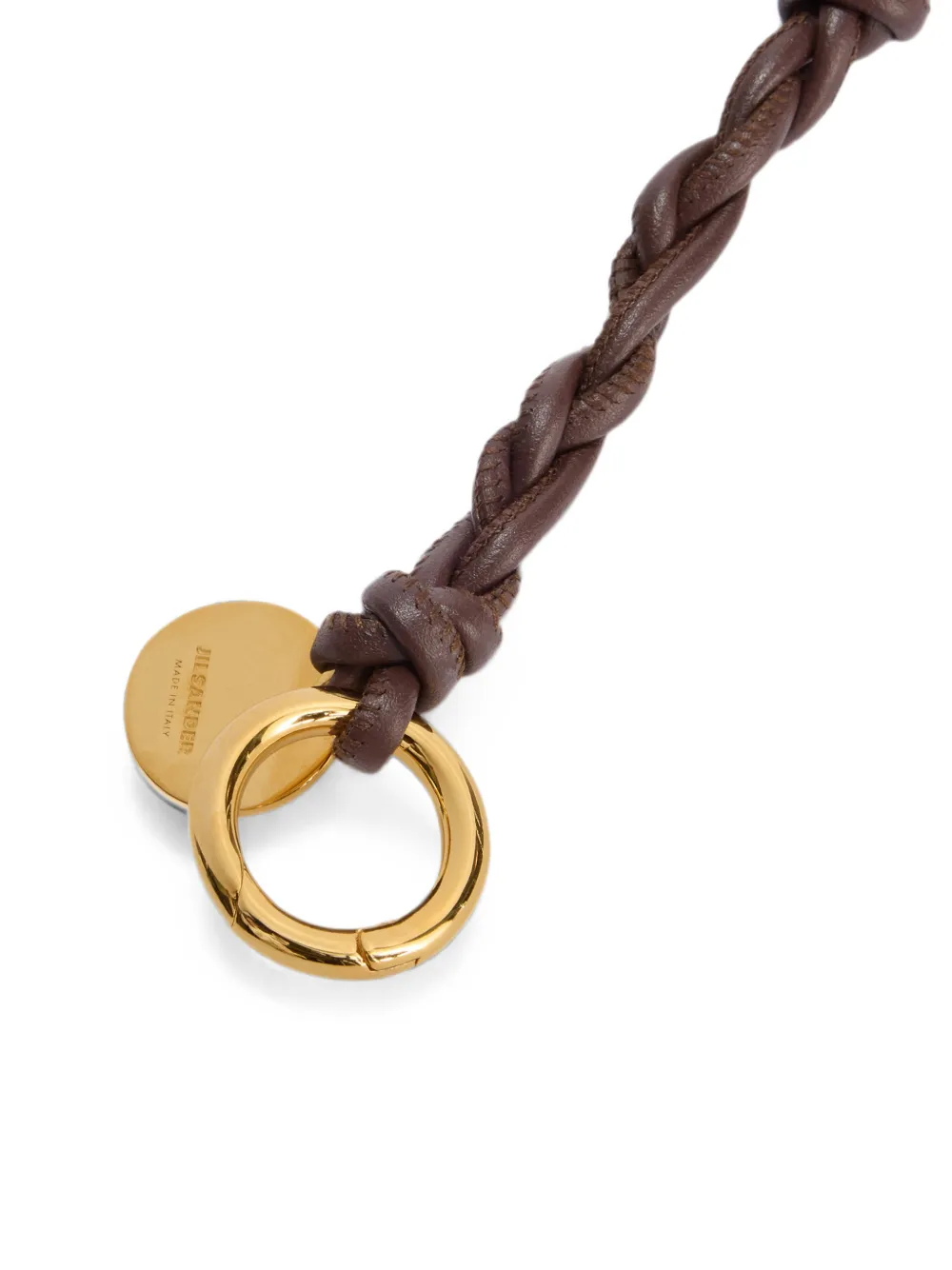 Jil Sander Tangle sleutelhanger Bruin