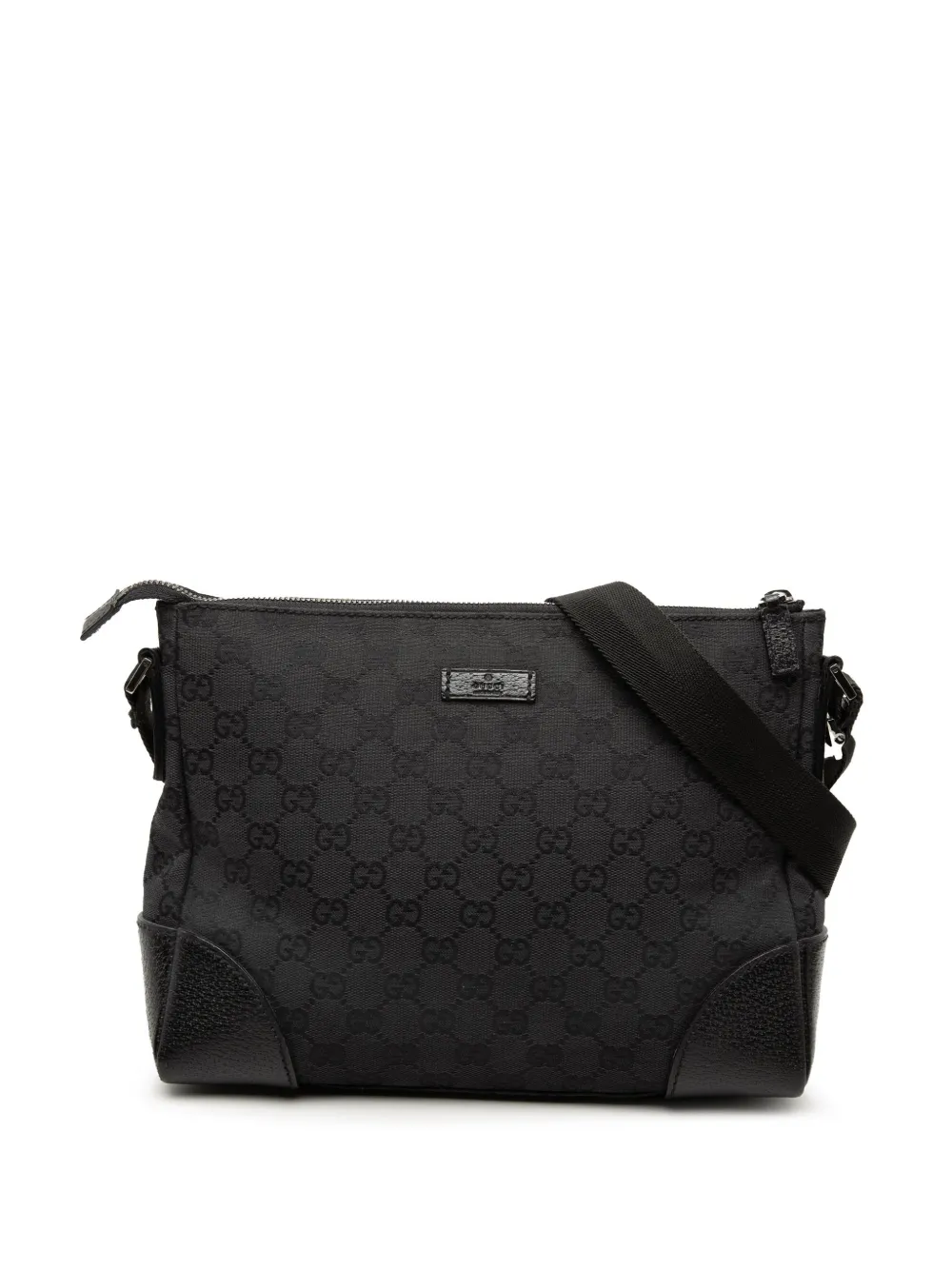 Gucci Pre-Owned 2000-2015 GG Canvas crossbody bag - Nero