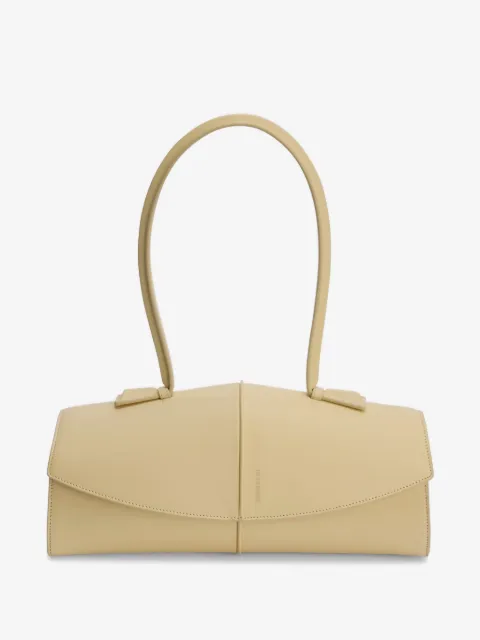 Jil Sander Linea piped leather shoulder bag