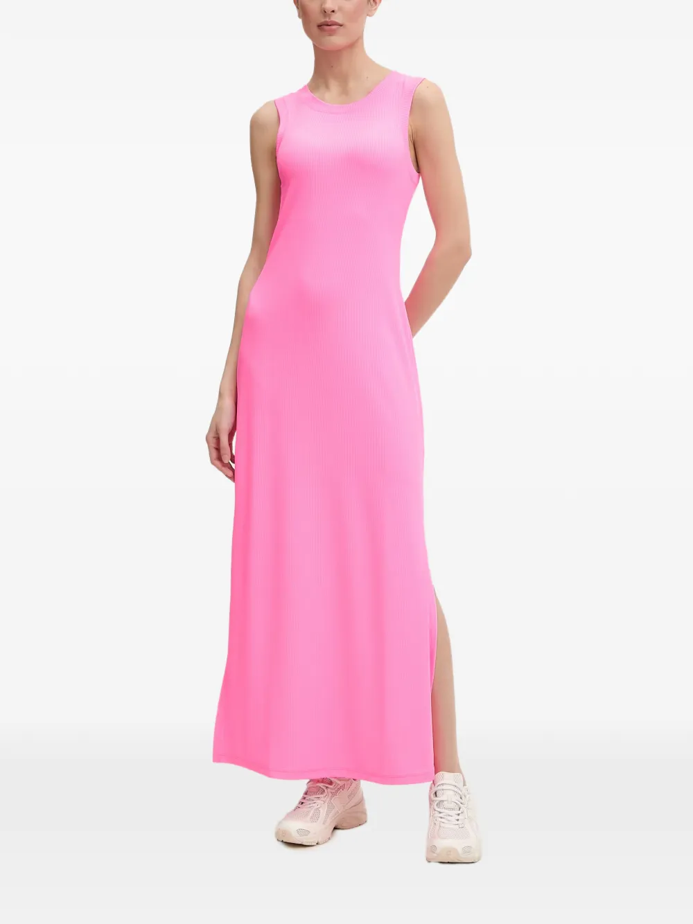BOGNER FIRE+ICE Eleen ribbed sleeveless slim-fit maxi dress - Rosa